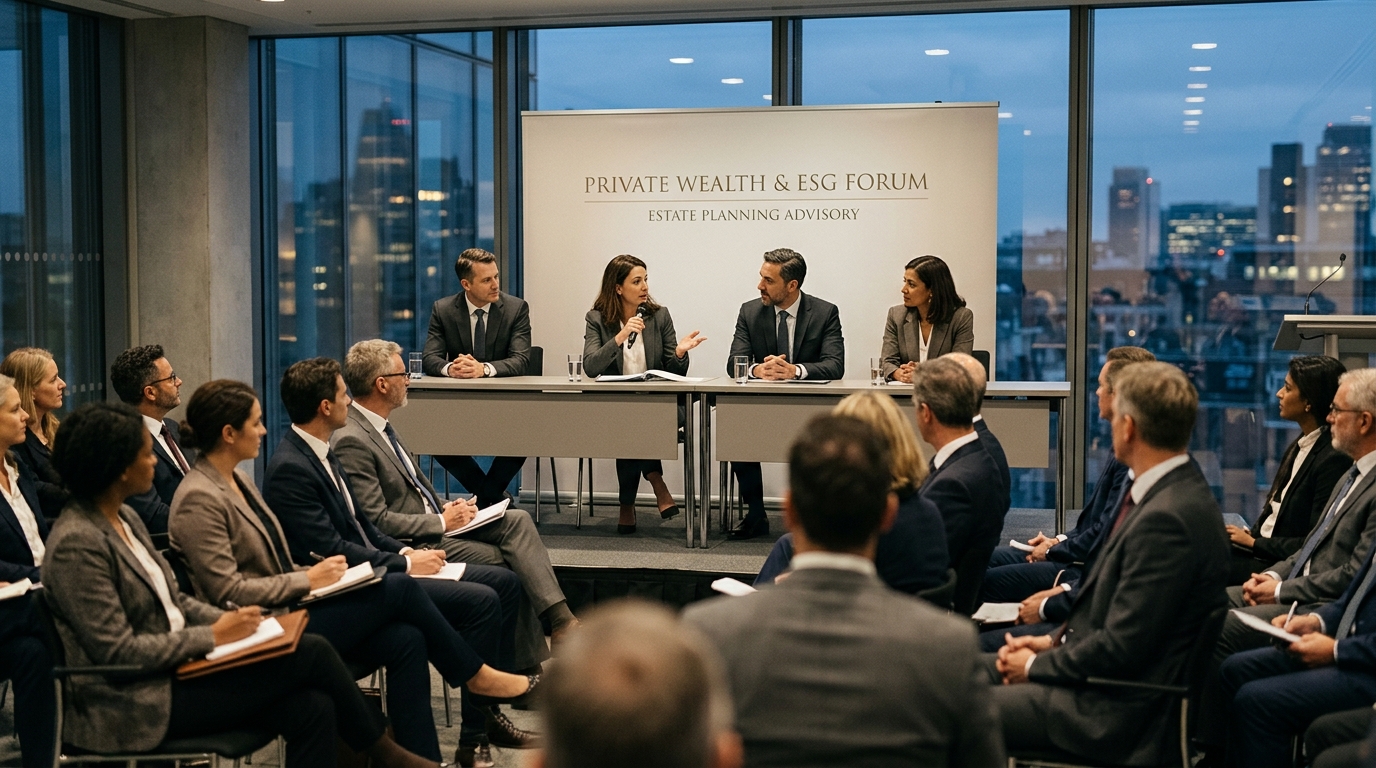 Illustration: Integrating ESG Mandates into Your 2026 Estate Tax Reduction Planning